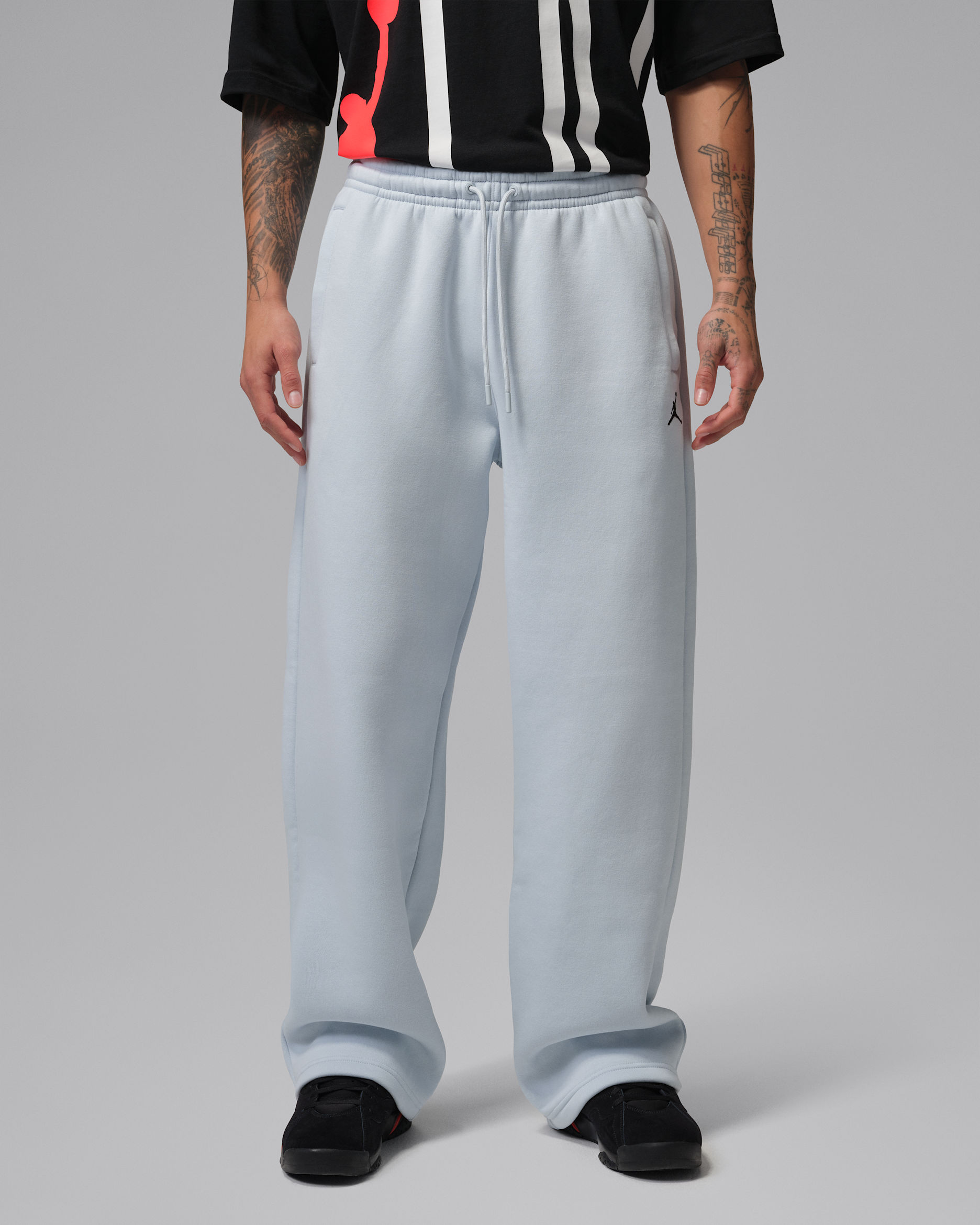 Jordan Brooklyn Fleece Men's Oversized Open-Hem Pants. Nike JP